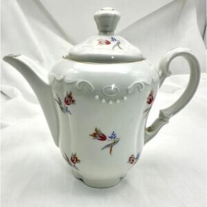 Vintage China Teapot Germany US Zone 1940/50s Floral